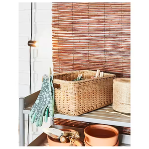 Maceta de hierba marina natural ecológica hecha en Vietnam, cesta colgante tejida, decoración para almacenamiento de lavandería, función de almacenamiento elegante - Product Image 4