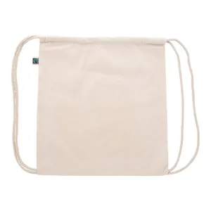 Bolsa de Algodón de Comercio Justo, Mochila Promocional Sostenible para Merchandising - Product Image 4