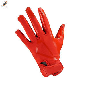 Conception personnalisée professionnelle Rugby Équipement de football américain Gants de football pour hommes Gants de récepteurs américains - Product Image 2