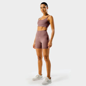Ceinture élastique libre True Fit High Rise Mid Thigh Length 74% Nylon & 26% Spandex Clay Core Agile Shorts - Product Image 1