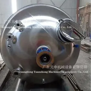 PU Glue Reaction Kettle With External Half-pipe Steam Heating Sealing Resistant To High Pressure Stainless Steel Mixing Tank