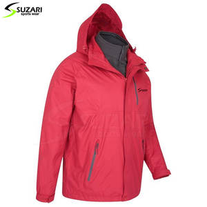 Nouvelle arrivée coupe-vent à capuche de haute qualité pour hommes veste de pluie résistante à l'eau pour l'extérieur saison d'hiver vente de matériel de toile - Product Image 4