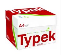 Acheter Typek A4 papier/Typek blanc A4 80gsm copie papier avec 5 rames par boîte à prix bon marché