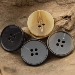 Best Quality Buffalo Horn <b>Button</b> Blank Customization Size and Big and Short Size Available Agate - Product Image 6