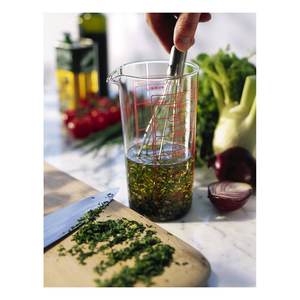 Recipiente Medidor de Alimentos Transparente y Rojo de 500 ml, Graduado para Pyrex, con Boquilla 888PW000 7646, Utensilios de Medición - Product Image 2