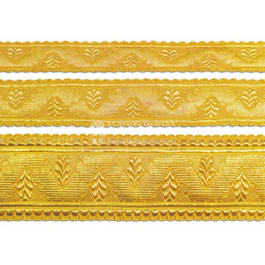กางเกงเครื่องแบบพนักงานสำหรับผู้ชายกางเกงถักสีทอง - Product Image 3