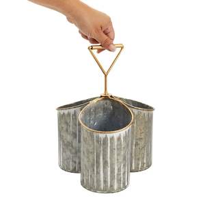 Porte-couverts en fer au fini élégant pour l'organisation de comptoirs de cuisine de luxe, ajoutant une profondeur et une organisation visuelles - Product Image 6