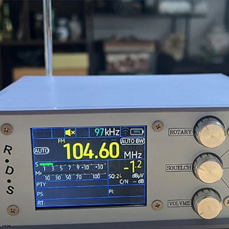 DIY Desktop Full Radio TEF6686 Portable All Bands Receiver Dsp Radio Automatische Functie Fm Am Radio Voor Huishouden