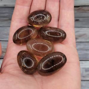 Piedras de Cuarzo Ahumado de Alta Calidad, Talladas, para Amor, Feng Shui, Sanación, Meditación, Decoración del Hogar, Pulido, Tacto Real - Product Image 2