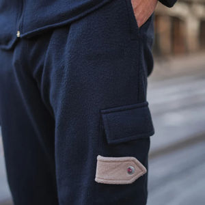 Chándal ajustado de moda superventas 2025, ropa de entrenamiento cómoda con cuello con capucha, chándal con estampado sólido para Unisex - Product Image 6