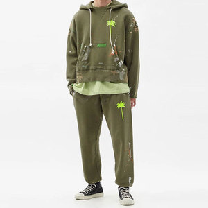 Sweat-shirt à capuche imprimé à l'écran, style durable, tissu doux au toucher, pour un look décontracté au quotidien - Product Image 4