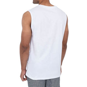 Street Style hommes été Colorblock débardeur 100% coton Colorblock deux tons hommes décontracté débardeurs parfait pour un usage quotidien - Product Image 5