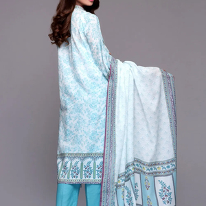 Couleur personnalisée Salwar Kameez Pelouse Robe Chemise Pantalon & Dupatta Pakistan Inde Été Pelouse Costume - Product Image 5