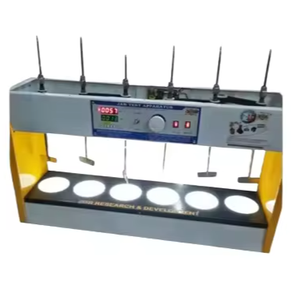 VENTA CALIENTE EQUIPO DE LABORATORIO PRUEBA DE CALIDAD DEL AGUA APARATO DE PRUEBA DE TARRO GRIS-AMARILLO... - Product Image 1