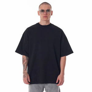 Camiseta extragrande para hombre con estampado de logotipo 100% algodón, camiseta de talla grande, camisetas grandes y altas, Camiseta holgada para hombre de alta calidad - Product Image 1