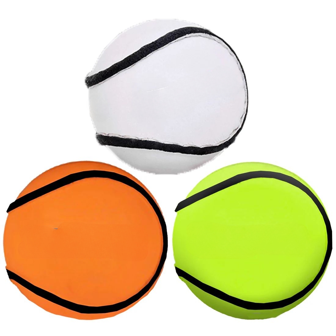Low Price GAA Training Handcrafted Soft Touch All Weather Outdoor Squash Balls Customizable PU Leather Hurling Balls High