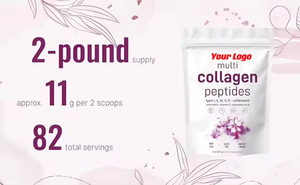 Private Label OEM/ODM Multi collagene peptidi in polvere con biotina, vitamina <span class=keywords><strong>C</strong></span>, acido ialuronico - Product Image 5