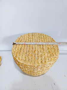 Cestas de jacinto de agua hechas por artesanos expertos, cestas de jacinto de agua tejidas a mano de Vietnam para decoración del hogar, perfectas para el mercado global - Product Image 5