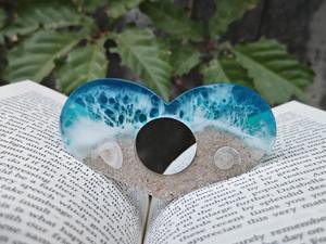 Support de page de livre en résine, poignée pour les doigts, accessoire de lecture durable et confortable, parfait pour les livres, les documents d'étude, les journaux et les romans - Product Image 4