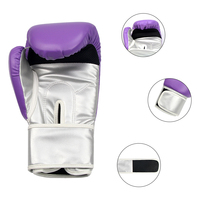 Ensembles de boxe sur mesure en cuir de vachette véritable et cuir PU, gants personnalisables et imperméables