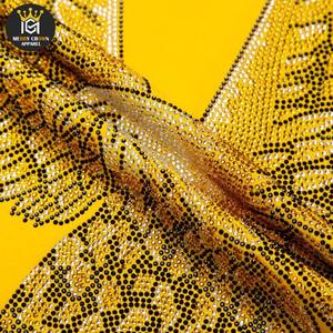 T-shirt à strass OEM pour hommes vente en gros été à manches courtes Crew Fitness Premium Design 100% coton T-shirt pour hommes coupe ample - Product Image 3