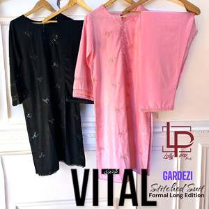 VITAL GARDEZI Salwar Kameez Édition Longue, Ensemble Long Cousu pour 2499 Rs/ - Product Image 1