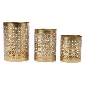 Porte-bougie votif en métal de la plus haute qualité, motif découpé décoratif, porte-bougie votif, décoration de table à domicile, porte-bougie votif - Product Image 3