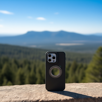 Support magnétique en plastique DAM pour appareil photo avec lumière d'appoint compatible MagSafe pour iPhone 15 Pro, stabilisateur intelligent pour prise de vue stable