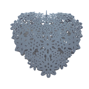Décoration murale suspendue en fer de taille moyenne avec paillettes pour la maison et la décoration de Noël, vente en gros en vrac - Product Image 2