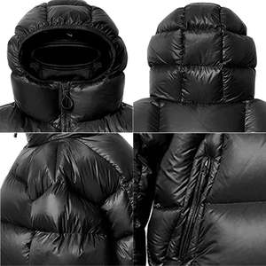 Veste d'hiver pour homme, décontractée, épaisse, coupe-vent, respirante, avec capuche, balaclava, rembourrage, logo embossé, personnalisable, 100% - Product Image 5