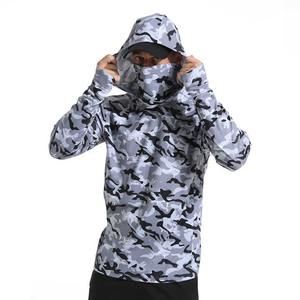 Conjuntos de Sudadera con Capucha de Pesca Unisex de Alta Calidad al por Mayor, Manga Larga, Protección Solar UPF 50+, Secado Rápido, Transpirable, 100% Protección UV - Product Image 1