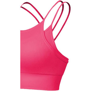 Soutien-gorge de sport à maintien élevé pour femme, col en U, bretelles réglables, coussinets amovibles, écologique, respirant, séchage rapide, personnalisable - Product Image 5