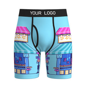 Calzoncillos bóxer de nuevo estilo 2025, bañadores de secado rápido, calzoncillos bóxer de malla transpirable, calzoncillos deportivos ajustados, ropa interior para hombres - Product Image 2