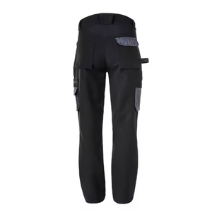 Pantalon de travail zippé à prix abordable, nouveau design, en polyester respirant, plusieurs poches, avec éclairage LED, imperméable, logo personnalisé, pour la construction - Product Image 2