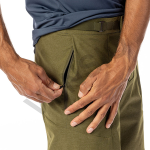 กางเกงรัดรูปขี่จักรยานเสือภูเขาสำหรับผู้ชายกางเกงขาสั้นสำหรับขี่จักรยานเสือภูเขาแห้งเร็วแบบปรับแต่งได้ตามต้องการ - Product Image 4