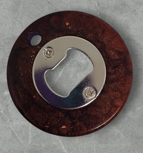 Abridor de resina, llavero redondo, artesanías y abrebotellas de Metal de resina, venta directa de fábrica, regalos de promoción de negocios personalizados - Product Image 4