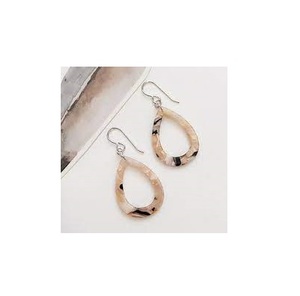 ต่างหูเรซินสำหรับผู้หญิงและผู้หญิงรูปกุหลาบเล็กสีทองของขวัญเครื่องประดับพรรคสีขาว - Product Image 4