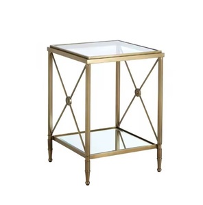 Qualité métal grand carré Design moderne salon Table créative décor à la maison thé café Table centrale pour un usage domestique - Product Image 1