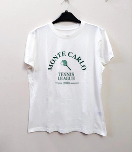 Offre Spéciale nouvelle mode été solide T-Shirt dames O cou décontracté ample basique coton T-Shirts hauts pour les femmes - Product Image 3