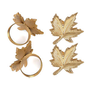 Factory Direct Napkin Rings Metal Design for Wedding Parties & Everyday Family Gatherings Enhancing Dining Table Decor Ambience - Product Image 4
