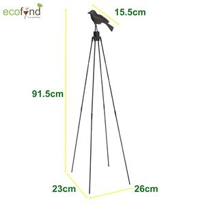 Enrejado de obelisco de metal negro para plantas trepadoras al aire libre - Product Image 2