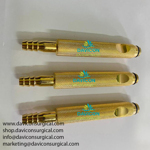 MANGO DAVICON para CANULA | INSTRUMENTOS DE CIRUGÍA PLÁSTICA INSTRUMENTOS QUIRÚRGICOS DE ACERO INOXIDABLE DE PRIMERA CALIDAD - Product Image 3