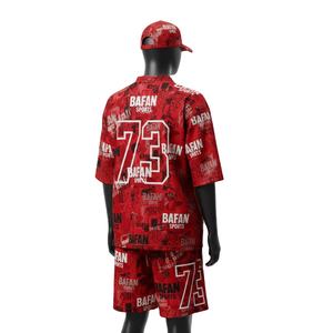 Ensemble de shorts de football pour hommes, polyester mesh premium 180 GSM, respirant, séchage rapide, kit personnalisé avec logo par sublimation pour ensemble de shorts homme - Product Image 5