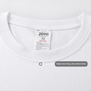 Fabricant OEM de t-shirts en coton pour hommes, vente en gros personnalisée, 200 GSM, étiquette privée, production en vrac, tissu de qualité supérieure - Product Image 5