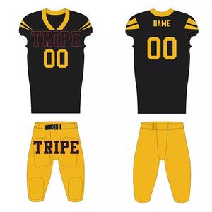 Camiseta de Fútbol Americano Sublimada, Uniformes de Equipo al por Mayor, Tejido Transpirable de Secado Rápido, Micro Malla Coolmax, Pantalones Cortos Alitza - Product Image 3