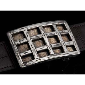 Tyson Log Cabin SS y 14k Dos Tamaños - Product Image 3