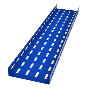 Bandeja Portacables Tipo U Personalizada de Acero Perforado, Recubierta en Frío con Recubrimiento en Polvo, para Interiores, con Recubrimiento por Pulverización, Bandeja Portacables Epoxi - Product Image 1