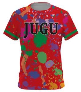 T-shirts pour hommes de Style sportif tricoté imprimé personnalisé confortable 100% Polyester séchage rapide respirant coupe ample quantité minimale de commande bas personnalisé - Product Image 1