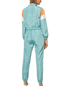 Chándal cortavientos personalizado para mujer de talla grande 2025, venta al por mayor, poliéster, transpirable al agua para invierno, conjunto cortavientos de alta calidad - Product Image 6