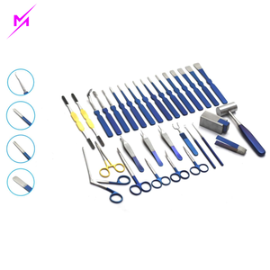 Juego de Instrumentos de Rinoplastia Blue Line, Acero Inoxidable, Fabricado con Medzora Quirúrgico, Ligero, Reutilizable y Ecológico - Product Image 1